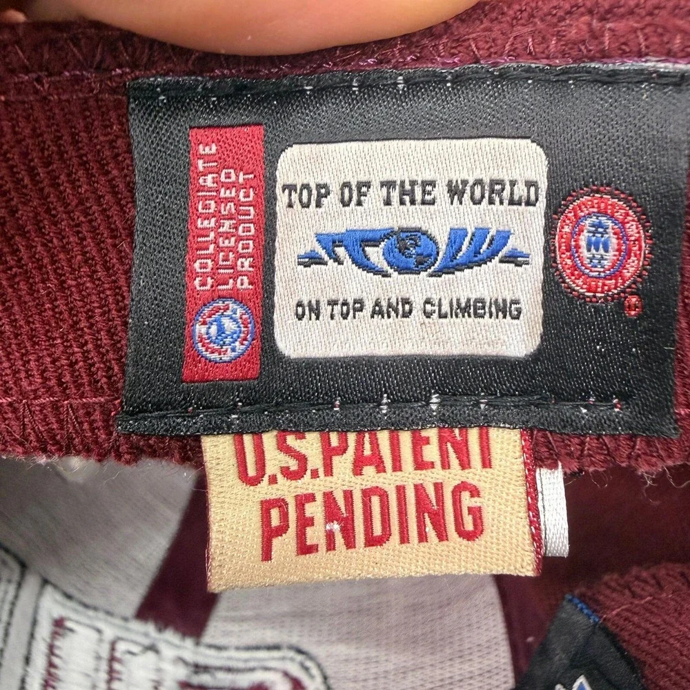 Top of the World SIU Football Hat Mens OS Maroon Saluki Embroidered Cap